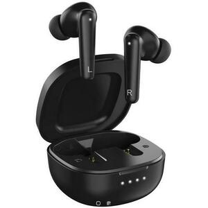 Casti True Wireless Genius, „HS-M910BT”, microfon pe casca, conectare prin Bluetooth 5.0 (Negru) imagine