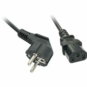 Cablu alimentare Lindy LY-30336, Schuko - IEC 320 C13 Female, 3m, Negru imagine