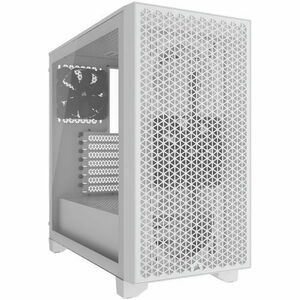 Carcasa Corsair 3000D Mid-Tower, ATX, fara sursa, 2 ventilatoare AF120 ELITE Series incluse (Alb) imagine