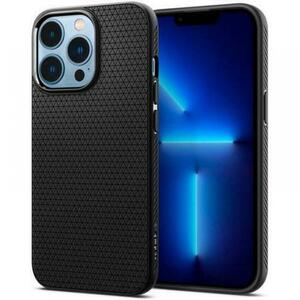 Husa Cover Spigen Liquid Air pentru iPhone 15 ACS06790, Negru imagine