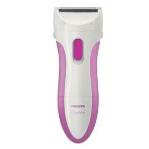 Trimmer Philips Ladyshave HP6341, Wet & Dry (Alb/Violet) imagine