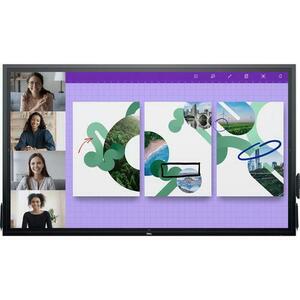 Display interactiv (tabla interactiva) Dell P5524QT, 75inch Class, 4K UHD 74.52inch, LED-backlit LCD IPS, 1200: 1, 8ms, Difuzoare 20W (Negru) imagine