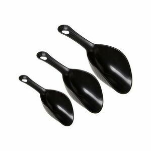 Set 3 cupe TURTLES SCOOPS Epoca, Negru imagine