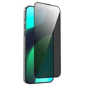 Folie sticla Devia Van series Full Screen Privacy Twice pentru Apple iPhone 14 Pro Max (Negru) imagine