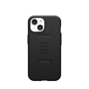 Husa de protectie UAG Civilian Magsafe pentru iPhone 15, Negru imagine
