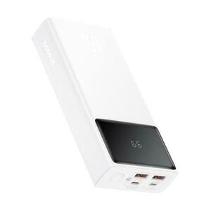 Acumulator extern Baseus Star-Lord, 20.000 mAh, 65 W, Incarcare rapida, cablu USB-A-USB-C inclus (Alb) imagine