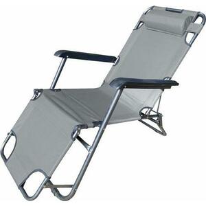 Sezlong Heinner DSZG001, 153x60x79 cm (Gri) imagine
