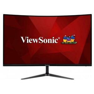 Monitor Gaming VA LED ViewSonic 31.5inch VX3218-PC-MHD, Full HD (1920 x 1080), HDMI, DisplayPort, Ecran Curbat, Boxe, 165 Hz, 1 ms (Negru) imagine