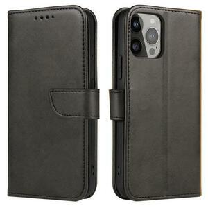 Husa pentru Xiaomi Redmi Note 13 Pro 4G, OEM, Marva Wallet, Neagra imagine