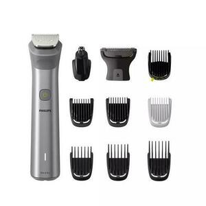 Aparat de tuns multifunctional 11 in 1 Philips Multigroom Series 5000 MG5930/15, acumulator, autonomie 120 min (Gri antracit) imagine