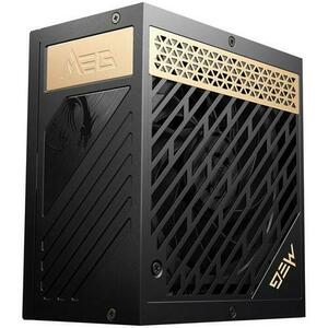 Sursa MSI MEG Ai1300P PCIe5, ATX 3.0, 1300 W, 80+ Platinum, PCIe 5.0, Full Modulara (Negru) imagine