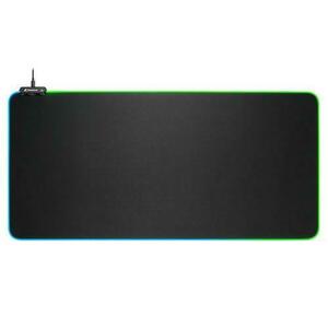 Mousepad Sharkoon 1337 RGB V2, iluminare RGB, 360x270 mm (Negru) imagine