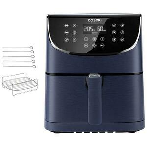 Friteuza cu aer cald Cosori CP158-AF-RXL Premium, 1700 W, 5.5 l, 11 programe, Temperatura 75-205 C, Ecran tactil (Albastru) imagine