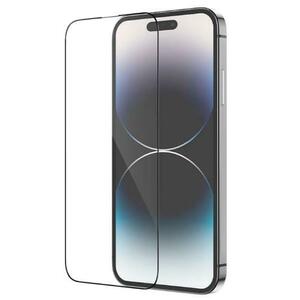 Folie de protectie Ecran HOCO pentru Apple iPhone 14 Pro Max, Sticla Securizata, Full Glue, Set 25 bucati, Neagra imagine