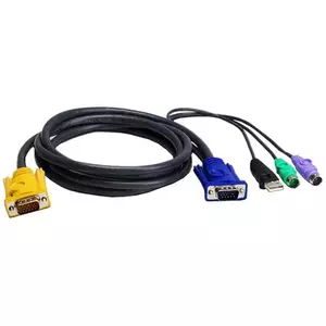 Cablu KVM ATEN 22L-5302UP, USB, PS/2, 1.8 m imagine
