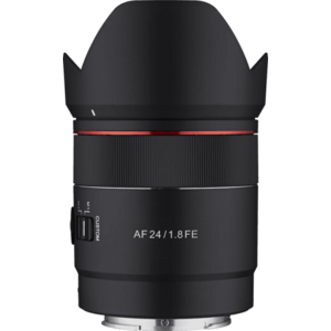 Obiectiv Samyang AF 24mm F/1.8 FE, Autofocus, montura Sony FE (Negru) imagine