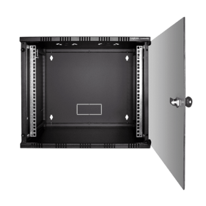 Cabinet 19″ Logilink 6U W06A40B, fixare pe perete, dezasamblat, sarcina maxima 50Kg, Negru imagine