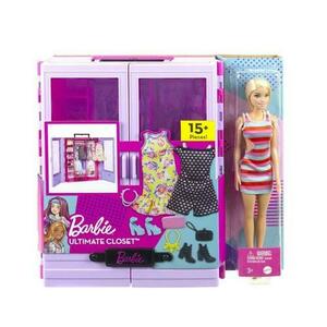 Set de joaca Barbie Garderoba, cu papusa imagine