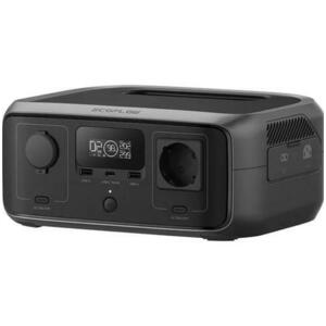 Statie de incarcare portabila EcoFlow River 3 UPS, 245 Wh, 600W (Negru) imagine