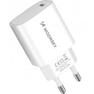 Incarcator Retea WZK WGWCCW, 20W, 3A, 1 x USB-C, Alb imagine