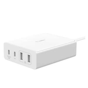 Incarcator retea BELKIN WCH010vfWH, 2xUSB-C 65W, 2xUSB-A 12W, Power Delivery (PD) 108W (Alb) imagine