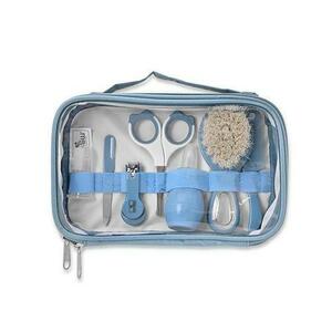 Set de ingrijire bebelusi Lorelli, 7 produse esentiale, 0 luni+, Albastru imagine