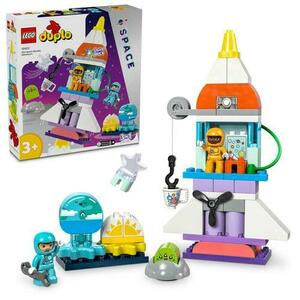LEGO® DUPLO® - Aventura cu naveta spatiala​ 3 IN 1 10422, 58 piese imagine