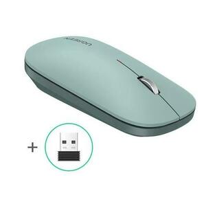Mouse Wireless UGREEN MU001, 4000DPI (Verde) imagine