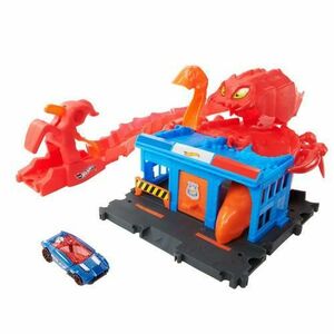 Set de joaca Hot Wheels City - Pista Inamicilor sectia de politie imagine