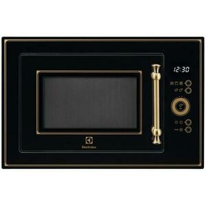 Cuptor cu microunde incorporabil Electrolux EMT25203OK, 25 L, 900 W, Grill, Afisaj digital, Timer (Negru) imagine