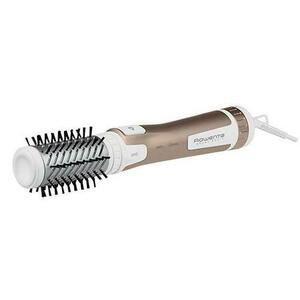 Perie rotativa Rowenta Brush Activ Compact CF9520F0, 2 viteze, 1000W (Alb/Auriu) imagine