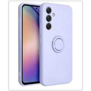 Husa pentru Samsung Galaxy A16 5G A166 / A16 4G A165, OEM, Silicone Ring, Mov imagine