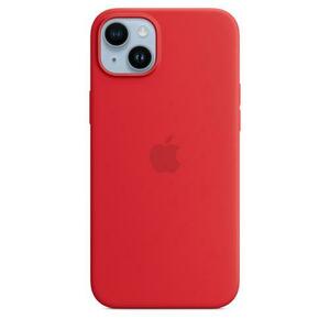 Husa Protectie Spate Apple MW513ZM/A pentru iPhone 14 Plus, Silicon, MagSafe (Rosu) imagine