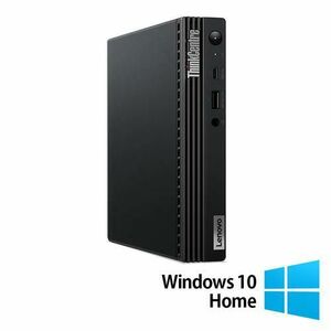 Calculator Sistem PC Refurbished Lenovo M80q Mini PC, Intel Core i5-10400T 2.00 - 3.60GHz, 16GB DDR4, 256GB SSD + Windows 10 Home imagine