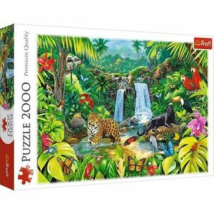 Puzzle Trefl Padurea tropicala, 2000 piese imagine