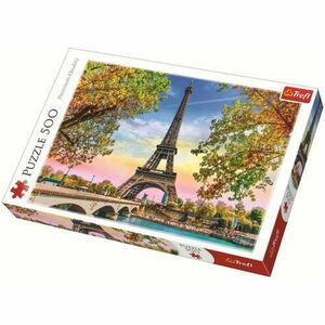 Puzzle Trefl Romanticul Paris, 500 piese imagine