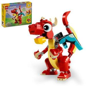 LEGO® Creator 3 in 1 - Dragon rosu 31145, 149 piese imagine