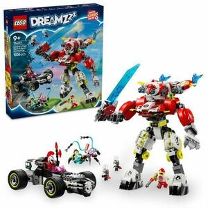 LEGO® DREAMZzz - Robotul tigru al lui Cooper si masina hot rod a lui Zero 71497, 1006 piese imagine