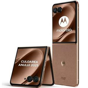 Telefon Mobil Motorola Razr 50 Ultra, Procesor Qualcomm SM8635 Snapdragon 8s Gen 3, Octa-Core, Foldable LTPO AMOLED Capacitive touchscreen 6.9inch, 12GB RAM, 512GB Flash, Camera Duala 50 + 50 MP, 5G, Wi-Fi, Dual SIM, Android (Maro) imagine