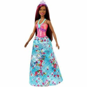 Papusa Barbie Dreamtopia - Printesa cu coronita mov imagine