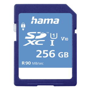 Card de memorie Hama 123997, SDXC, 256GB, Clasa 10, UHS-I U1, V10 imagine