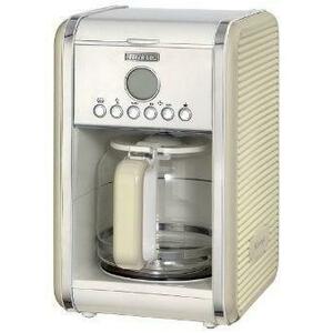 Cafetiera Ariete Vintage 1342, 4-12 cesti, Display LCD (Crem) imagine