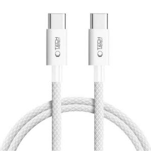 Cablu Date si Incarcare USB-C - USB-C Tech-Protect Ultraboost Lite, 60W, 1m, Argintiu imagine