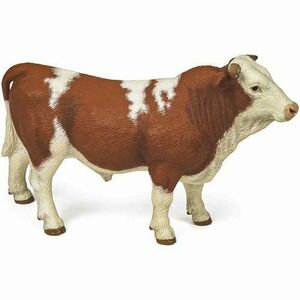 Figurina Papo - Animale de la ferma, Taur Simmental imagine