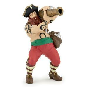 Figurina Papo - Pirati si corsari, Pirat cu tun imagine