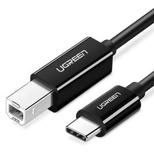 Cablu Imprimanta UGREEN US241, USB-C - USB-B, 1m, Negru imagine