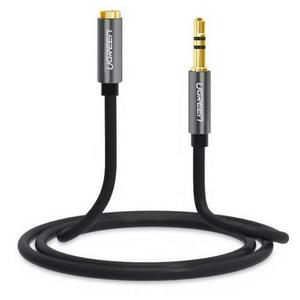 Adaptor Audio 3.5mm - 3.5mm UGREEN AV118, 1m, Negru imagine