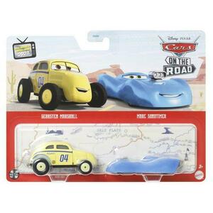 Set 2 masinute diecast Disney Cars 3 - Gearsten Marshall si Marc Sondtimer imagine