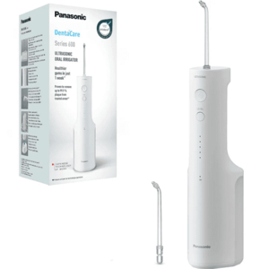 Irigator bucal Panasonic Ultrasonic EW-DJ66-W303, 5 viteze, 2 capete, 200 ml (Alb) imagine