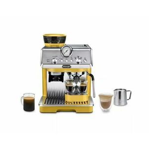 Espressor Manual De'Longhi La Specialista Arte EC9155.YE, 1, 5L, 15 Bar, 1400W (Galben/Argintiu) imagine